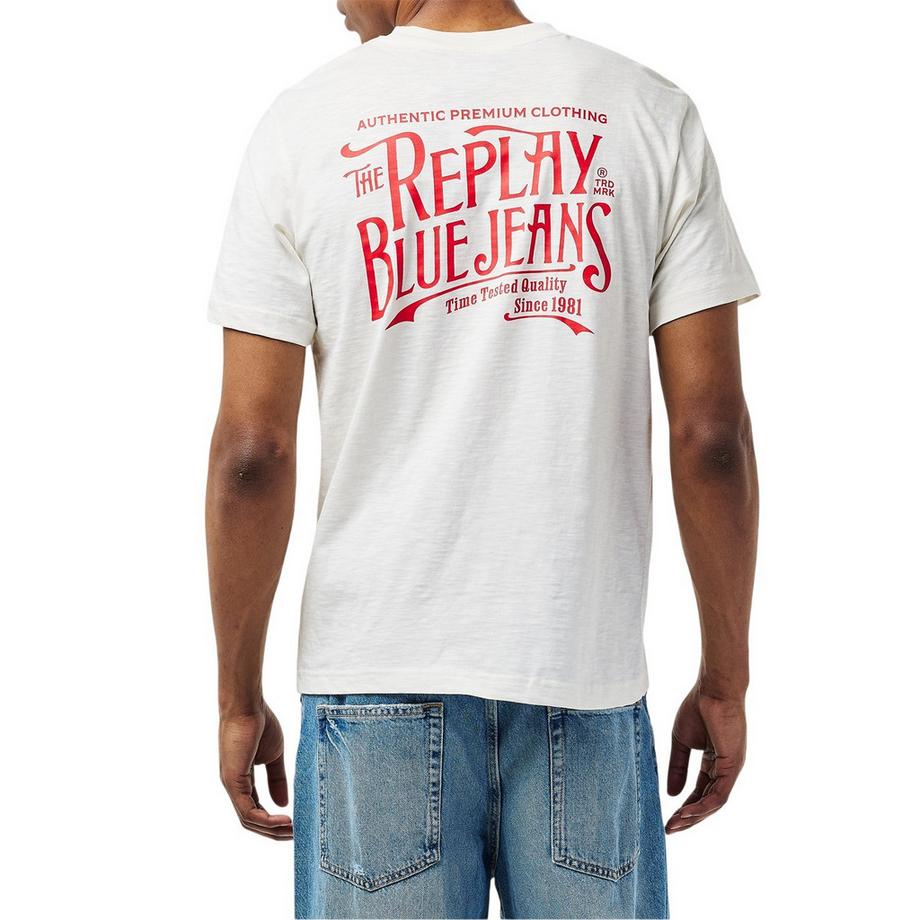 REPLAY  Back Jeans Maglietta Logo 