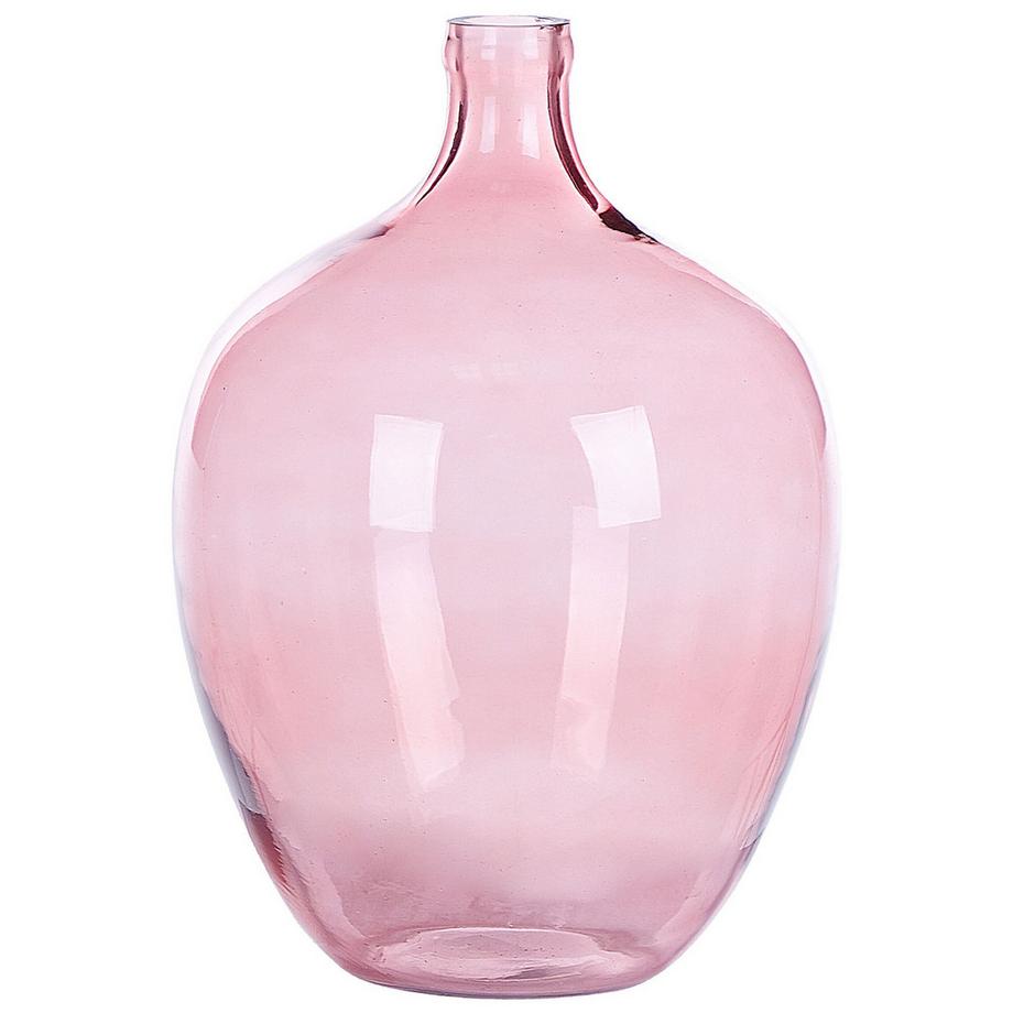 Beliani Vaso da fiori en Vetro Moderno ROTI  