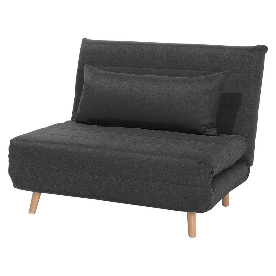Beliani Schlafsofa aus Stoff Retro SETTEN  