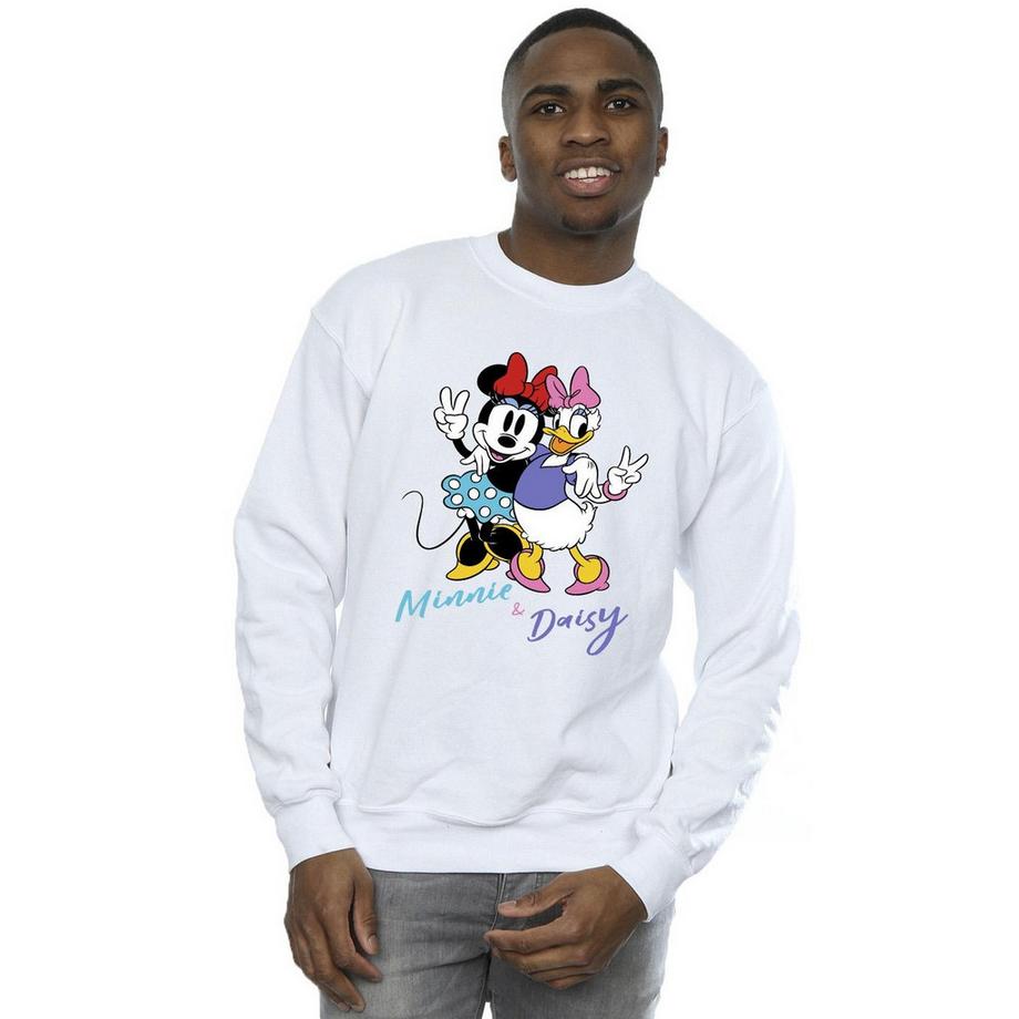 Disney Minnie e Daisy Felpa Girocollo  