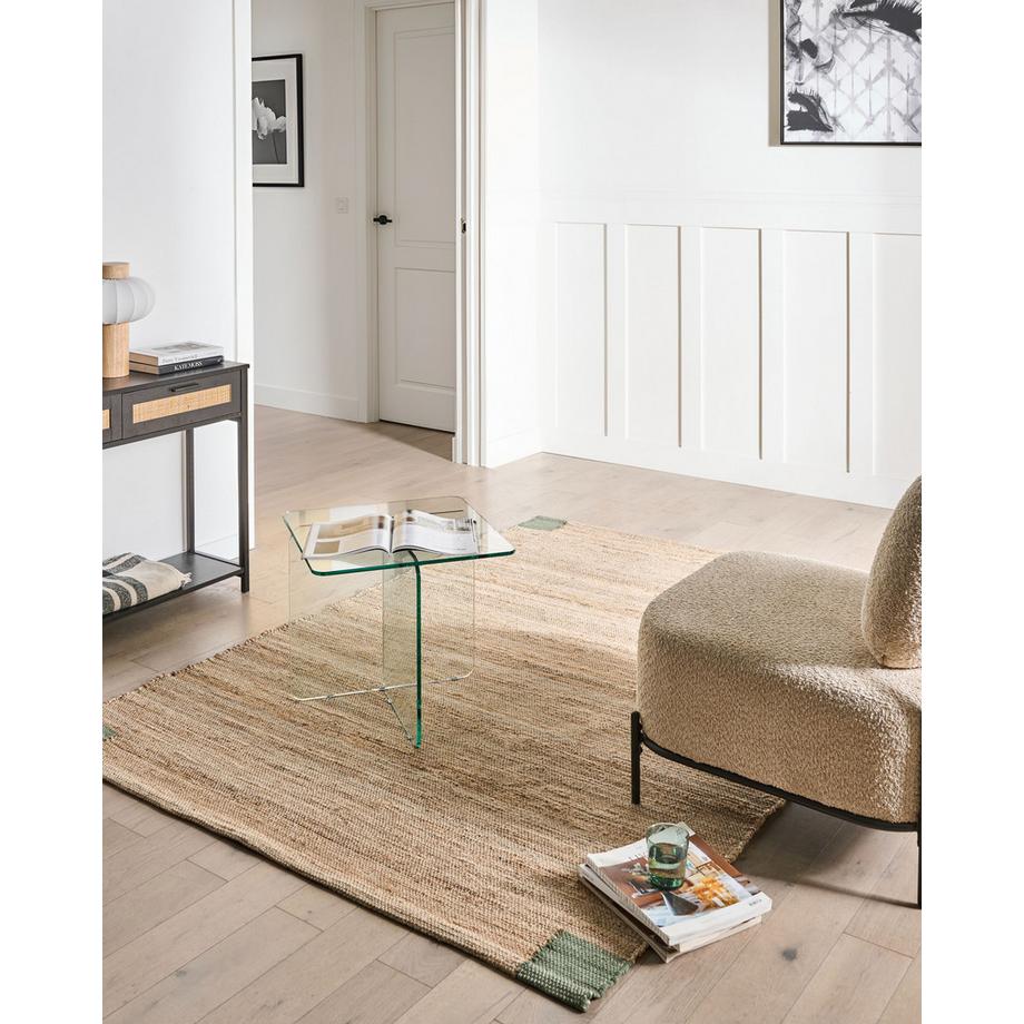 Beliani Tapis en Jute  AMRAVATI  