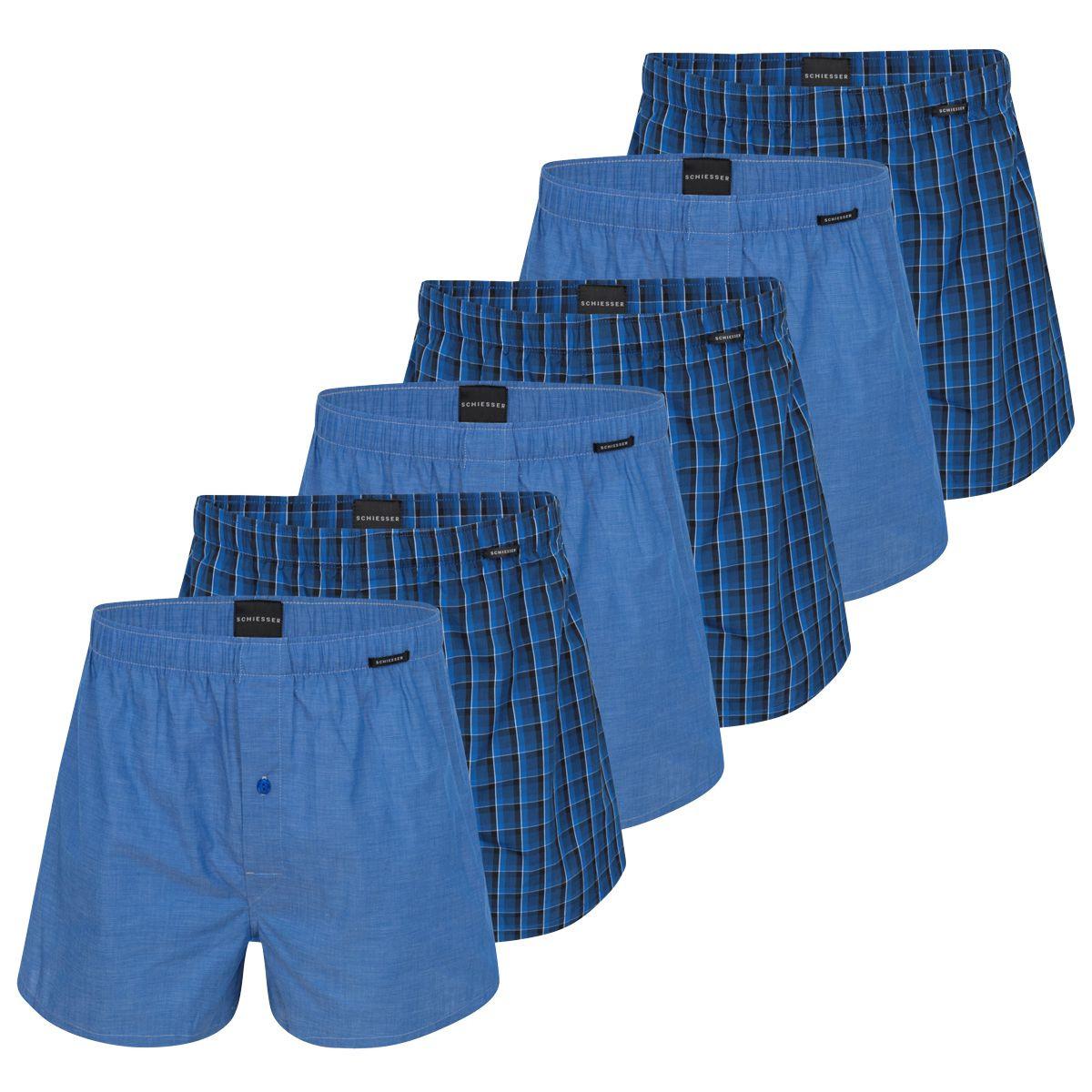 Schiesser  Web lot de 2  - boxers / caleçons 