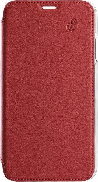 BeetleCase  Etui folio en cuir Beetlecase pour iPhone 12 Mini Rouge 
