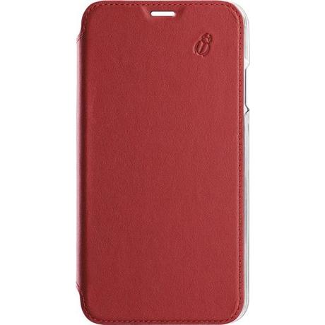 BeetleCase  Etui folio en cuir Beetlecase pour iPhone 12 Mini Rouge 
