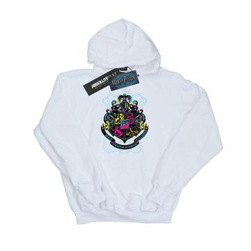 Neon Hogwarts Crest Kapuzenpullover