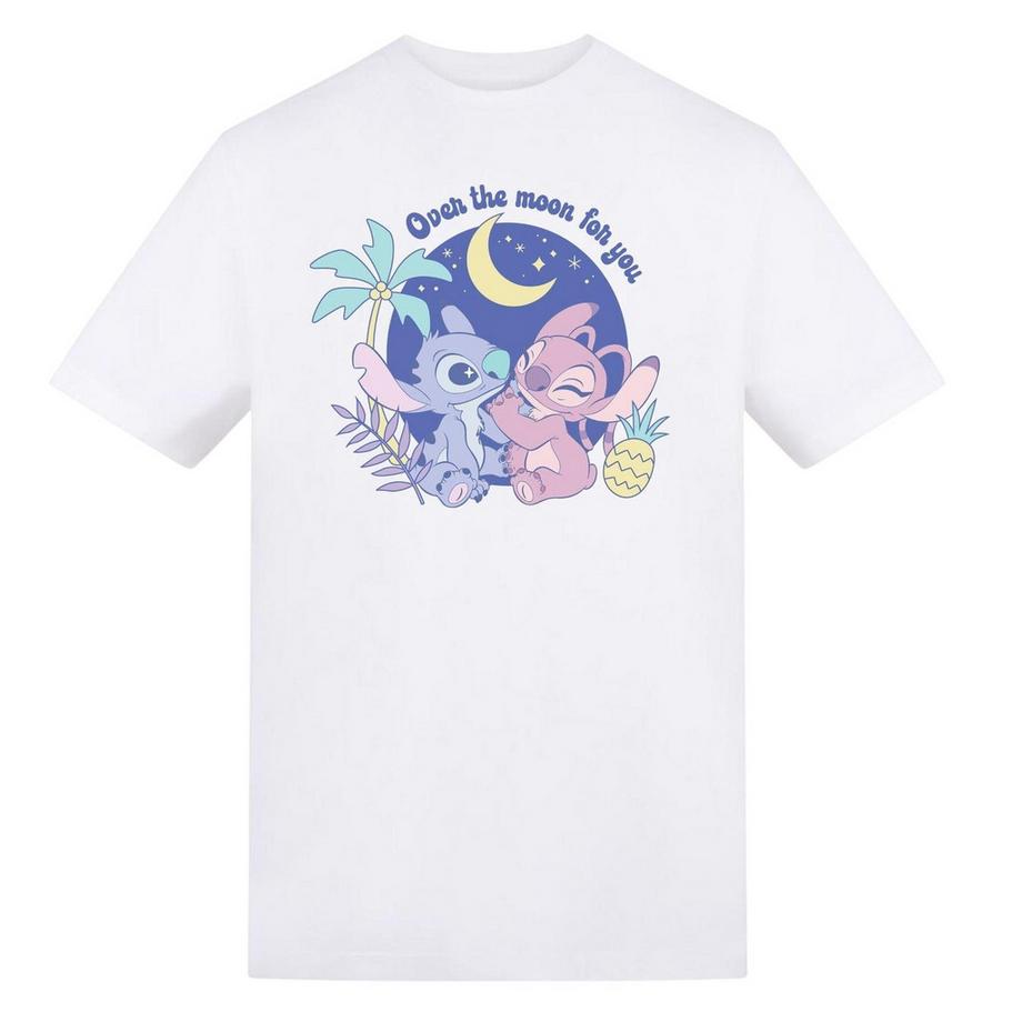 T-ShirtMotif Angel Motiftyle Imprimé Over The Moon For You