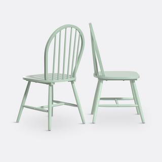 La Redoute Intérieurs 2er-Set Stühle WINDSOR mit Stablehne  