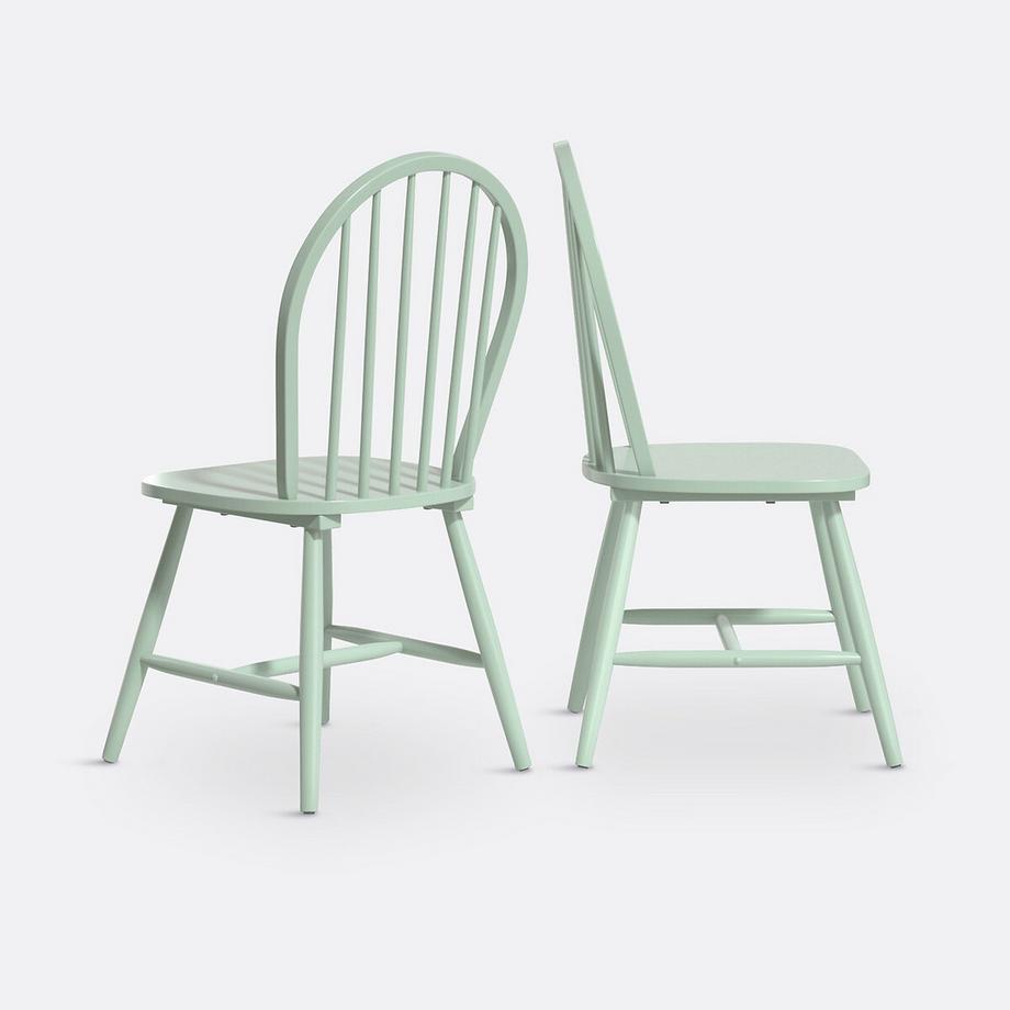 La Redoute Intérieurs 2er-Set Stühle WINDSOR mit Stablehne  