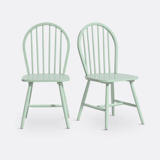 La Redoute Intérieurs 2er-Set Stühle WINDSOR mit Stablehne  