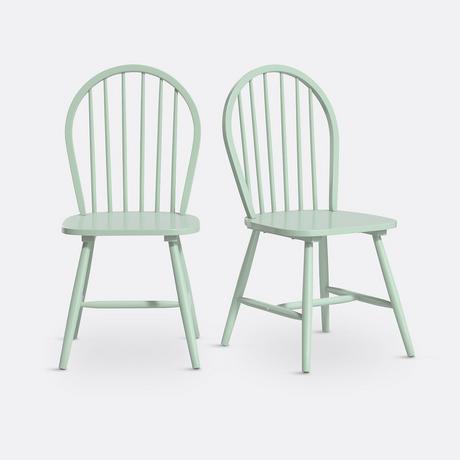 La Redoute Intérieurs 2er-Set Stühle WINDSOR mit Stablehne  