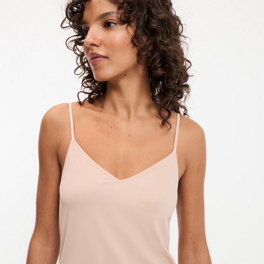 La Redoute Collections Fond de robe en maille microfibre  