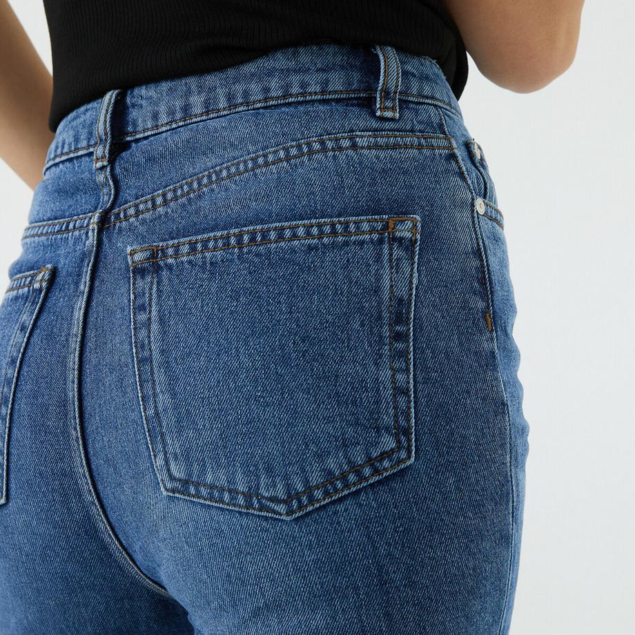 La Redoute Collections High Waist Regular Fit Jeans  