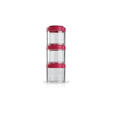 BlenderBottle GoStak 100ml 3Pak, Red