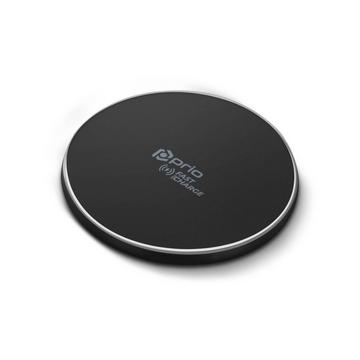 Caricabatterie Wireless QI 15W LED, Prio