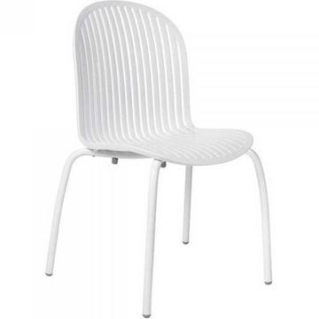 Sedia da giardino Ninfea Dinner bianca