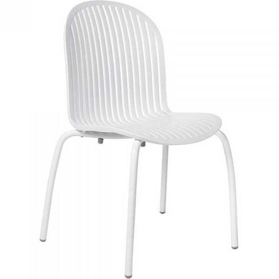 NARDI outdoor Sedia da giardino Ninfea Dinner bianca  