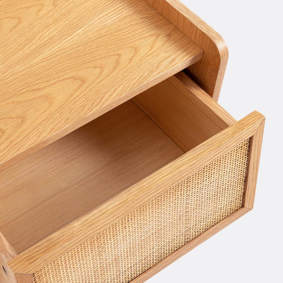 La Redoute Intérieurs Nachttisch mit 2 Schubladen  