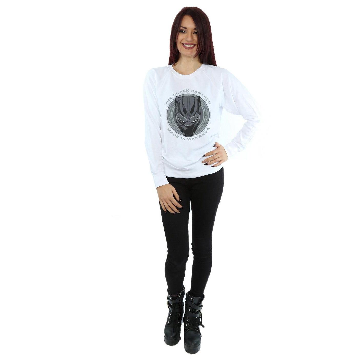 Black Panther Felpa Made In Wakanda  