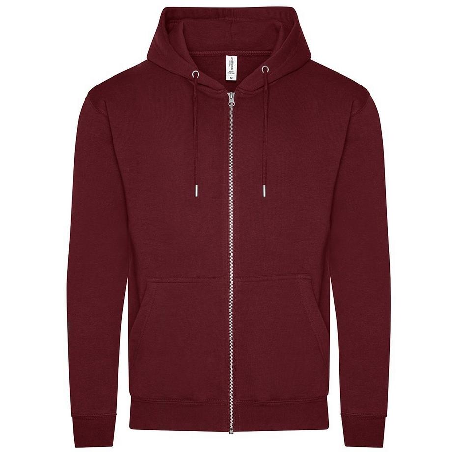 BioKapuzenpullover mit Reißverschluss