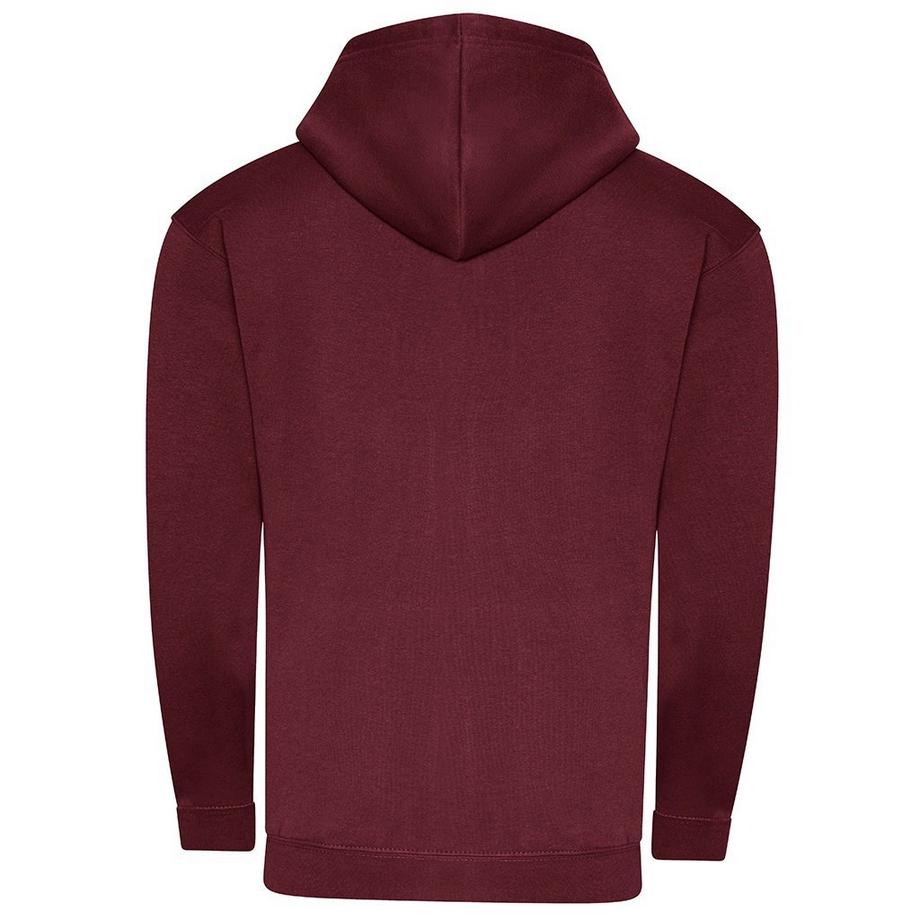 AWDis Felpa con Cappuccio Zip Intera Biologica  