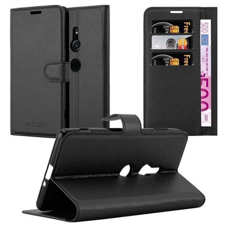 Cadorabo  Housse compatible avec Sony Xperia XZ2 - Coque de protection avec fermeture magnétique, fonction de support et compartiment pour carte 