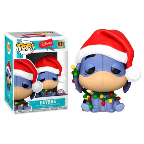 Funko  Figurine POP Winnie l'ourson Bourriquet Exclusivité Noël 