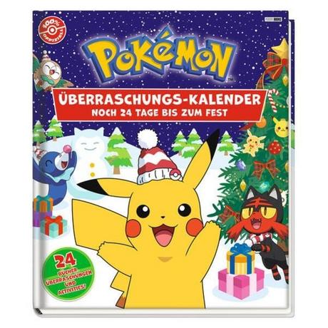 Panini Adventskalender Pokémon Bücher  