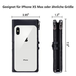 Only-bags.store Grande Portafoglio Vintage in Pelle con Protezione RFID  