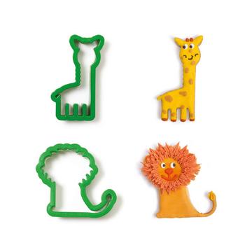 Cookie Cutter Leone e Giraffa 2-Piece