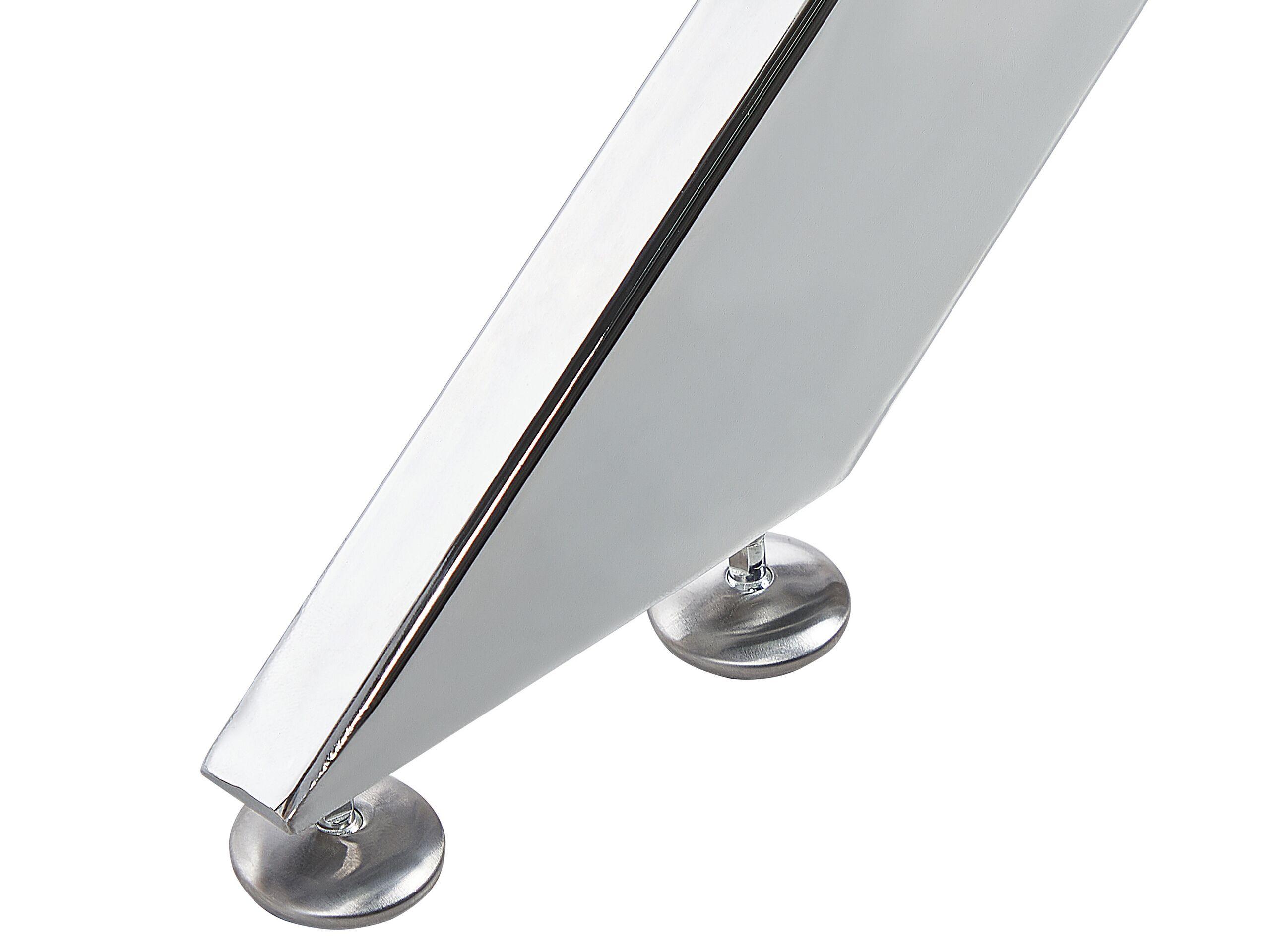 Beliani Table de repas en Verre de sécurité Moderne MARAMO  