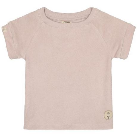 LÄSSIG  Terry Ftee Shirt          Cloud powder pink    98104 