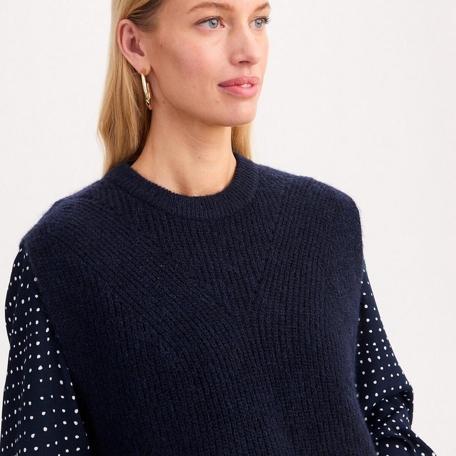 La Redoute Collections Pull sans manches  