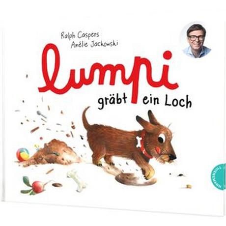 Lumpi 2: Lumpi gräbt ein Loch Caspers, Ralph; Jackowski, Amélie (Illustrationen) Couverture rigide 