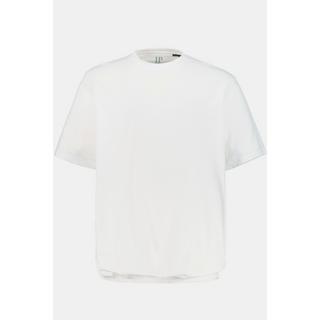 JP1880  T-shirt Basic ventre confort à manches courtes  blanc neige 