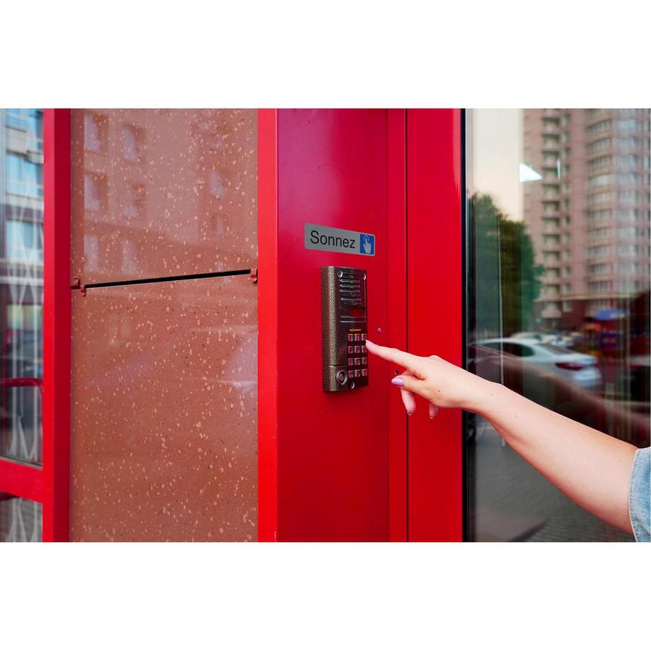 Exacompta Selbstklebendes Türschild Sonnez FR  