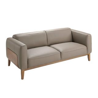 ANGEL CERDA 3-Sitzer-Sofa mit Lederbezug  