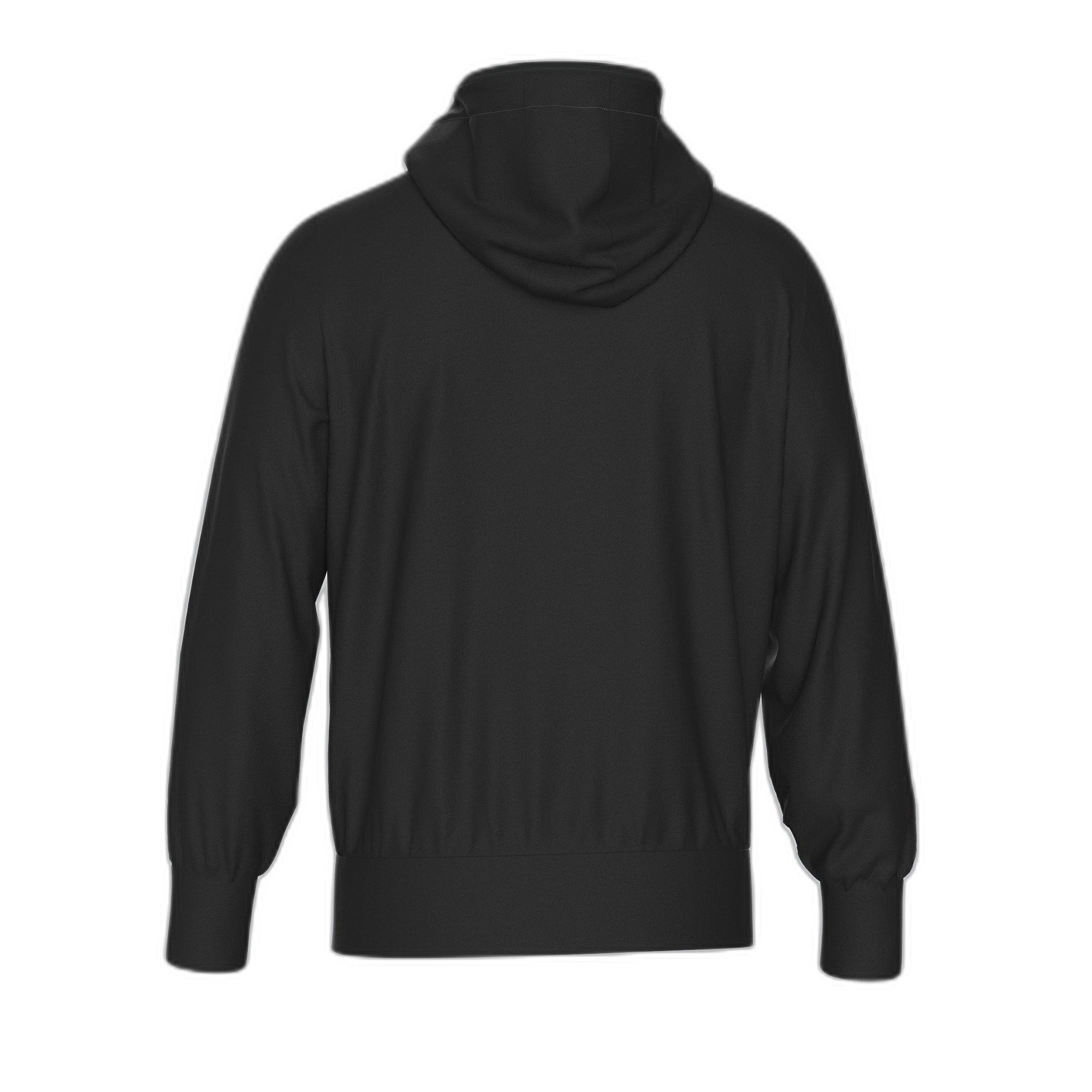 errea  sweatshirt zippé à capuche enfant black box 4 