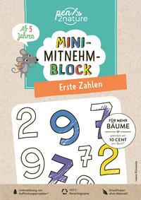 Mini-Mitnehm-Block Erste Zahlen pen2nature Couverture rigide 