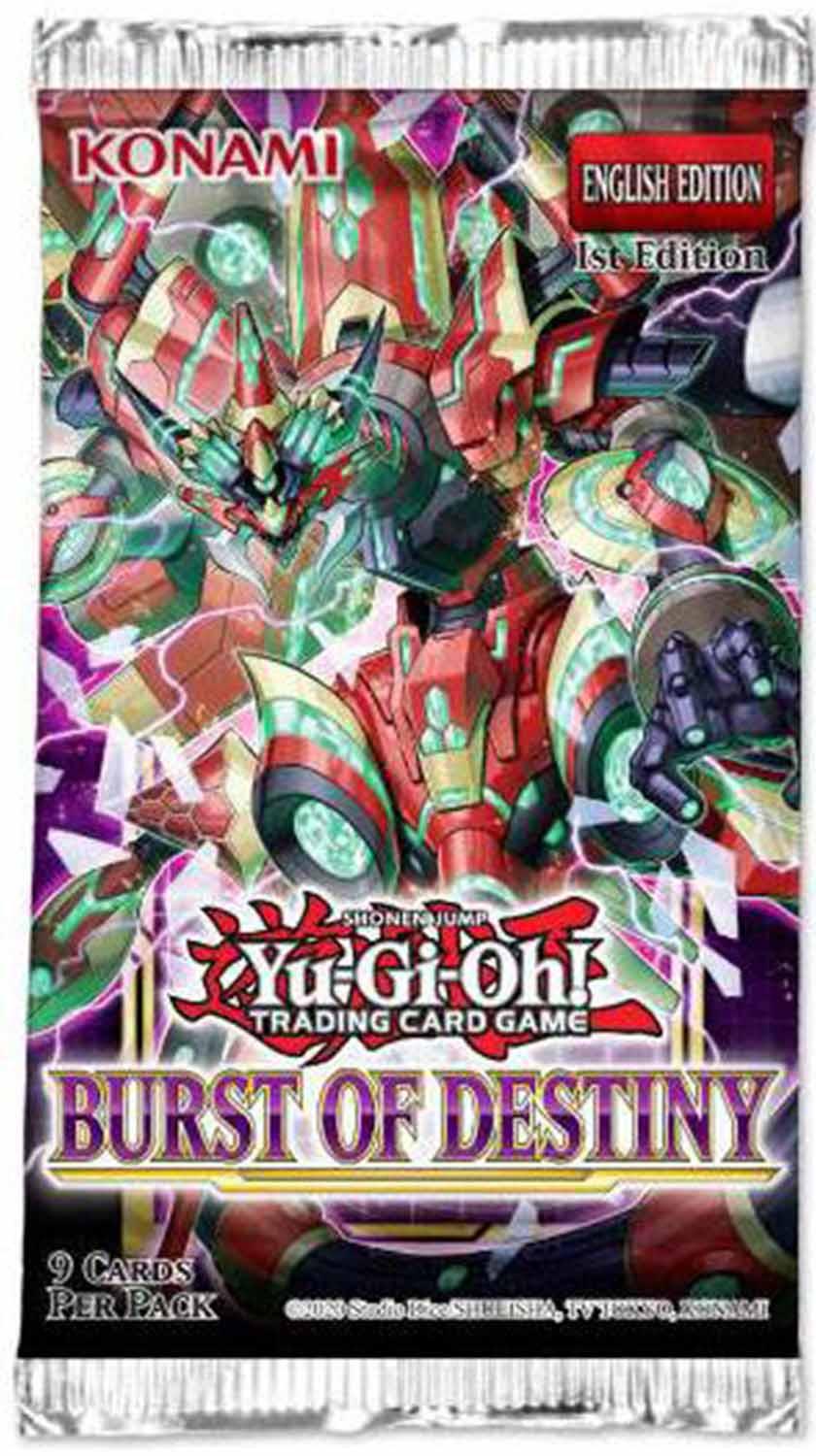 Yu-Gi-Oh!  Burst of Destiny Booster Display  - EN 