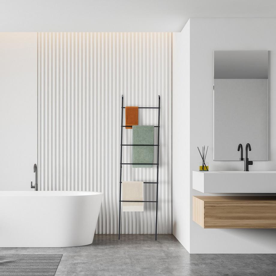 Northix Porte-serviettes échelle, 6 échelons  