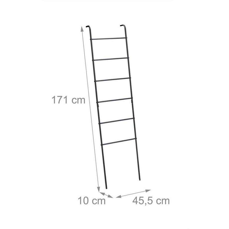 Northix Porte-serviettes échelle, 6 échelons  