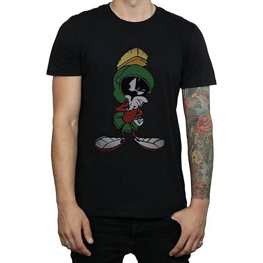 LOONEY TUNES Marvin the Martian T-Shirt stampata a maniche corte  