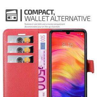 Cadorabo  Hülle für Xiaomi RedMi NOTE 7 Standfunktion, Kartenfach 