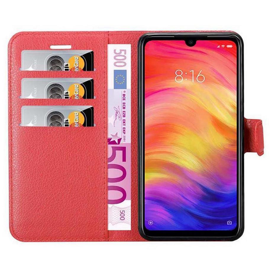 Cadorabo  Hülle für Xiaomi RedMi NOTE 7 Standfunktion, Kartenfach 