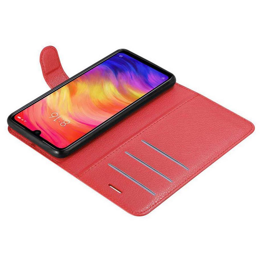Cadorabo  Hülle für Xiaomi RedMi NOTE 7 Standfunktion, Kartenfach 