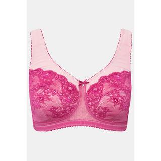 Ulla Popken Reggiseno sostenitivo Pizzo senza ferretto Coppa C-D  