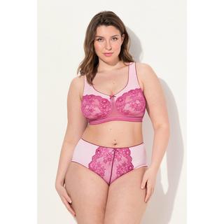 Ulla Popken Reggiseno sostenitivo Pizzo senza ferretto Coppa C-D  