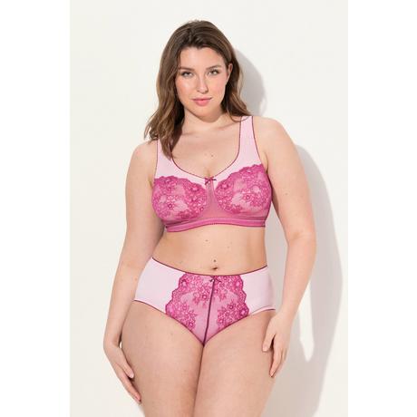 Ulla Popken Reggiseno sostenitivo Pizzo senza ferretto Coppa C-D  