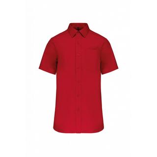 Kariban Popeline Kurzarmhemd  