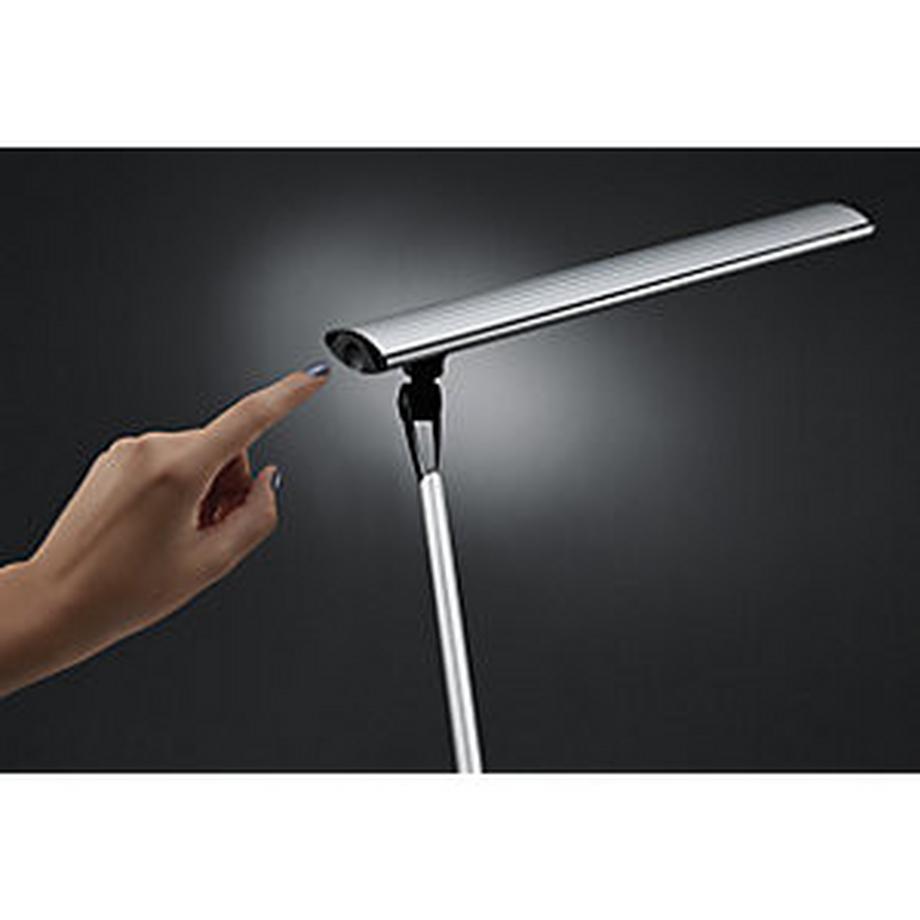Hansa LED-Tischleuchte DELIGHT, Höhe 570 mm, silber.  